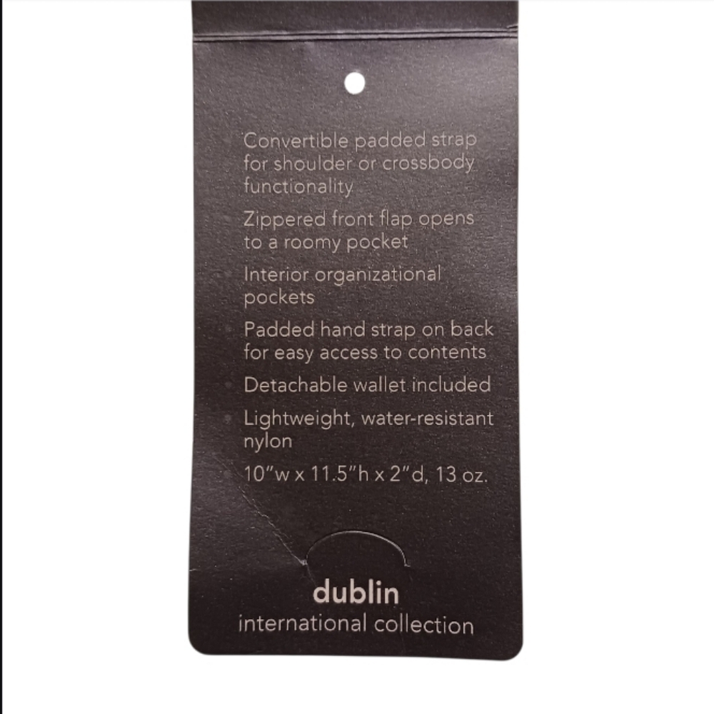 Baggallini Dublin Shoulder Crossbody Bag Detachable Wallet Retired - Picture 14 of 14